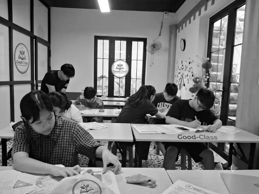 Học sinh Good-Class trong lớp học nhỏ